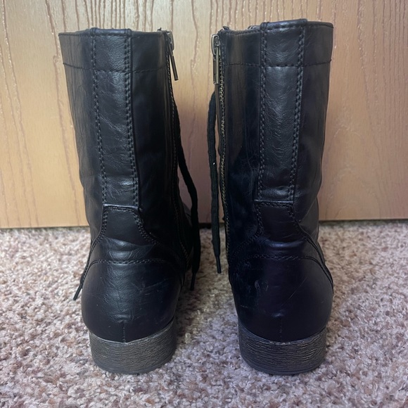 Madden Girl Combat Boots - Picture 2 of 5